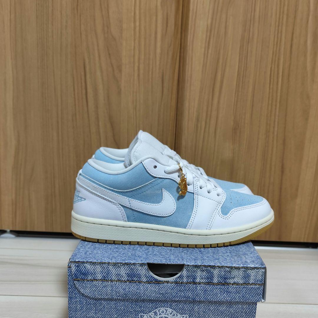 【25cm】 ナイキ ウィメンズ エアジョーダン1 LOW SE デニム