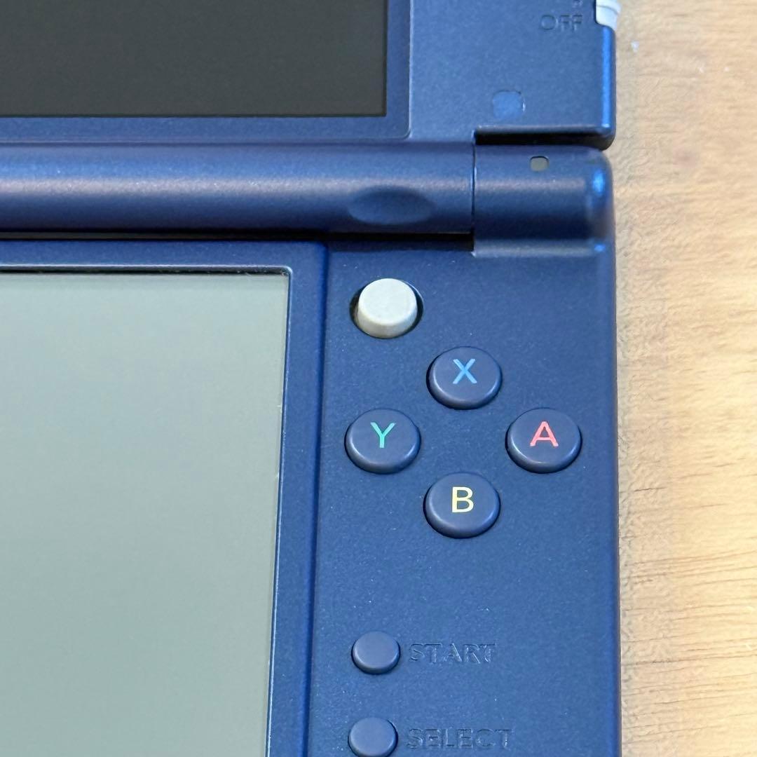 7-184 Newニンテンドー3DS LL メタリックブルー 箱付き