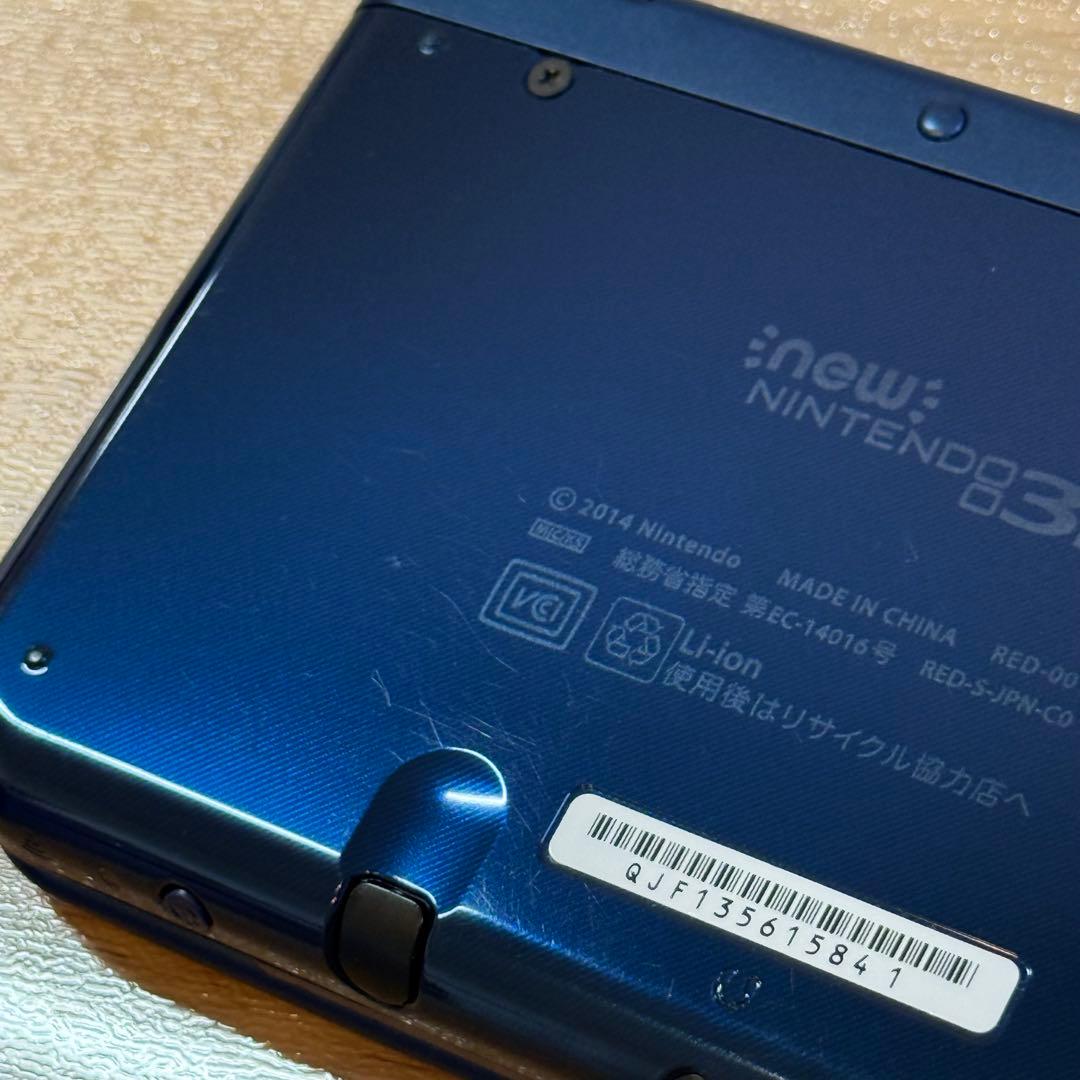 7-184 Newニンテンドー3DS LL メタリックブルー 箱付き