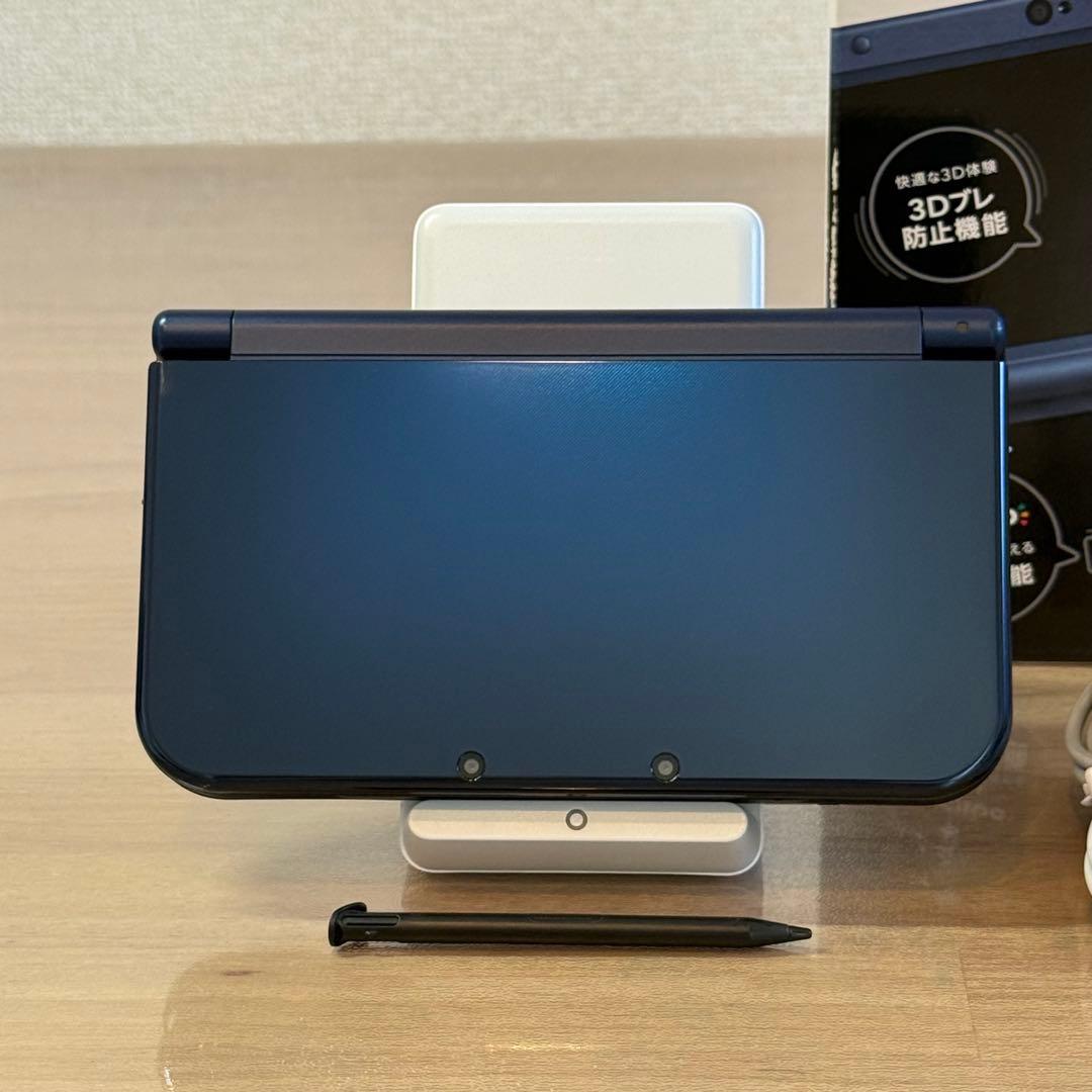 7-184 Newニンテンドー3DS LL メタリックブルー 箱付き
