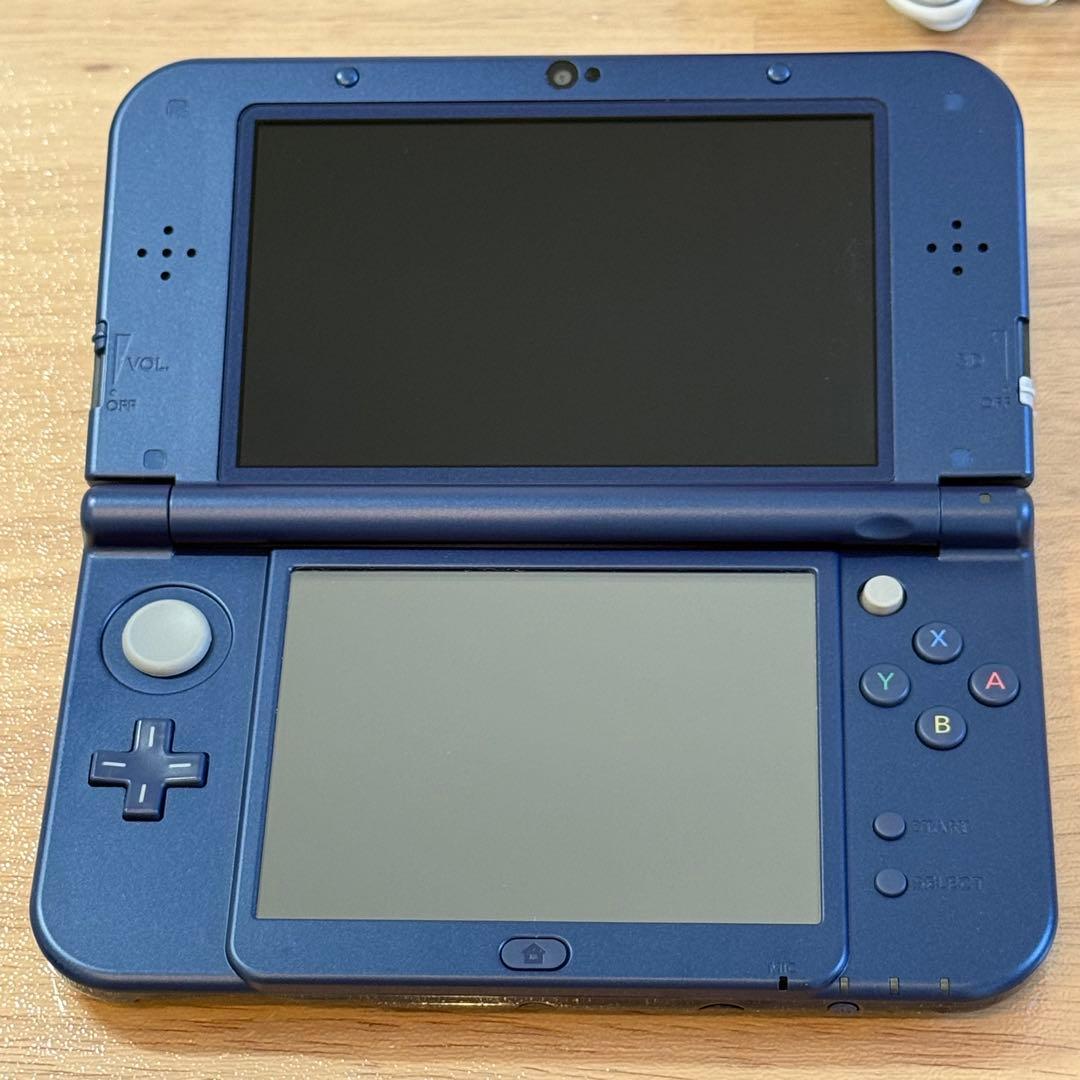 7-184 Newニンテンドー3DS LL メタリックブルー 箱付き
