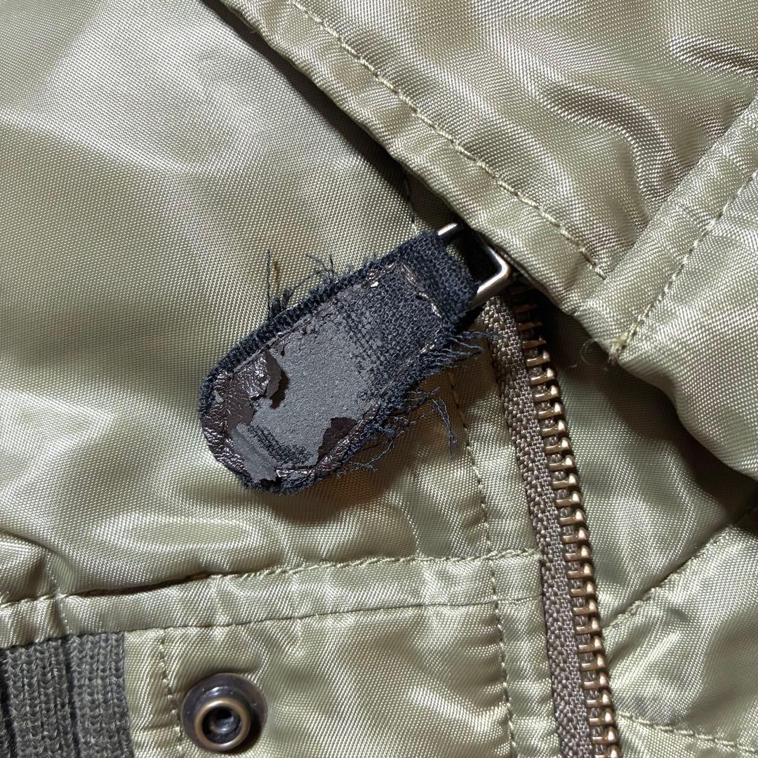 激レア✨SIMPSON N-2B フライトジャケット MA-1 ワッペン カーキ