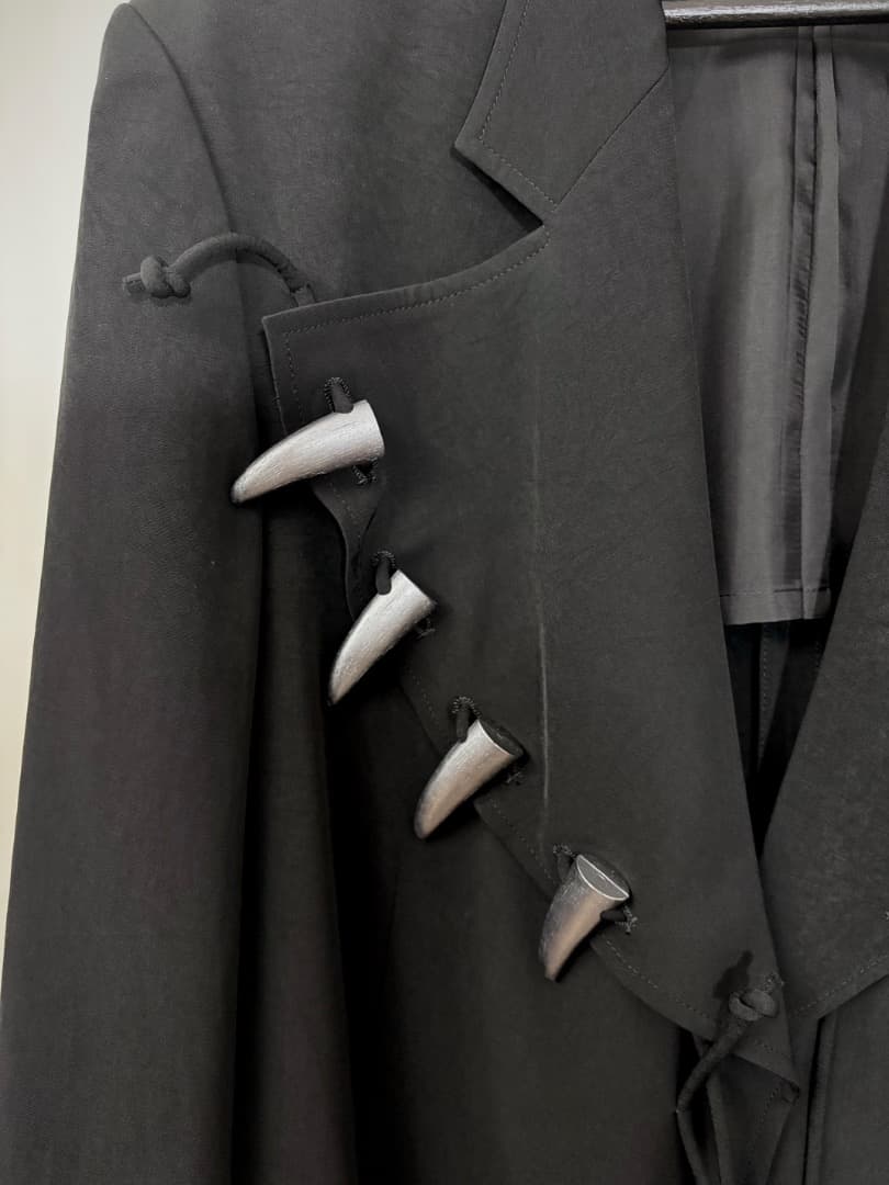 【ほぼ未使用】Yohji Yamamoto トグル釦付ジャケット