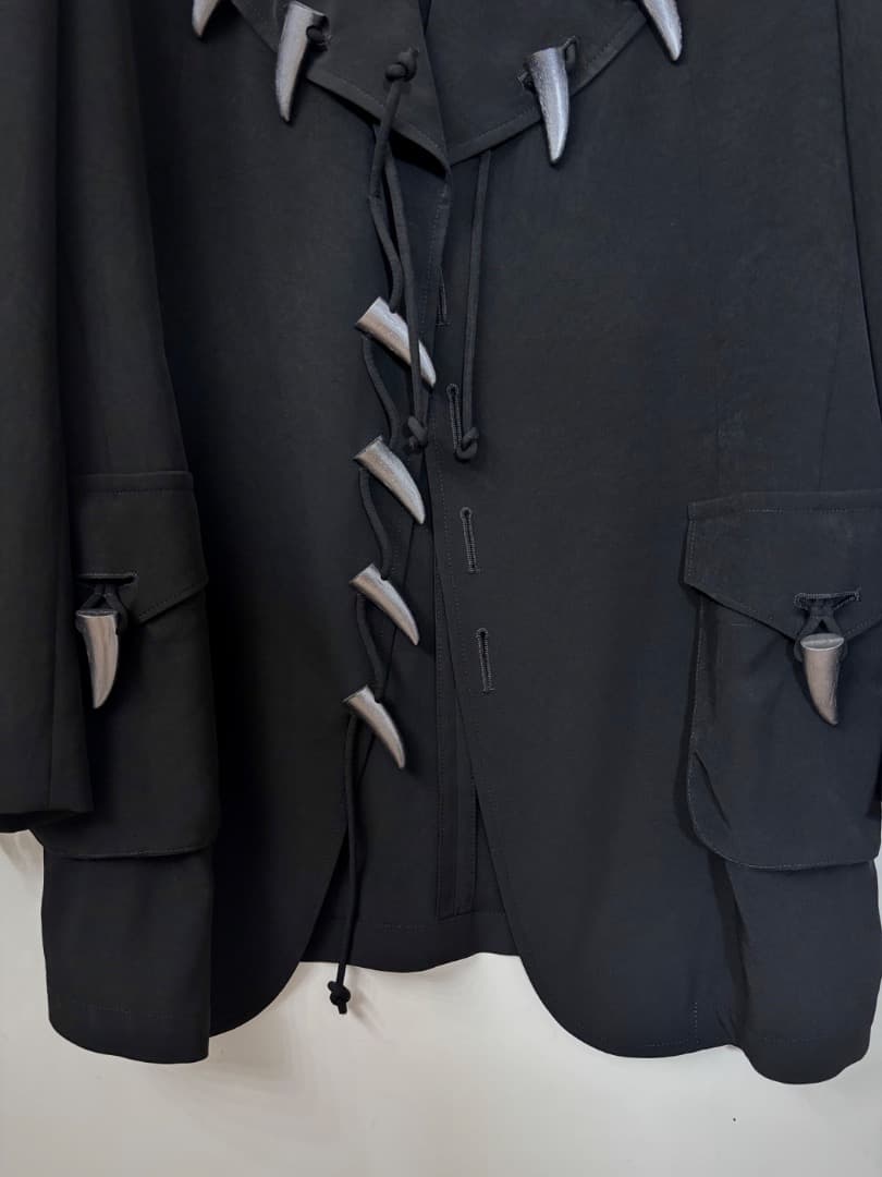 【ほぼ未使用】Yohji Yamamoto トグル釦付ジャケット