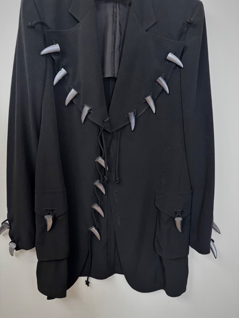 【ほぼ未使用】Yohji Yamamoto トグル釦付ジャケット