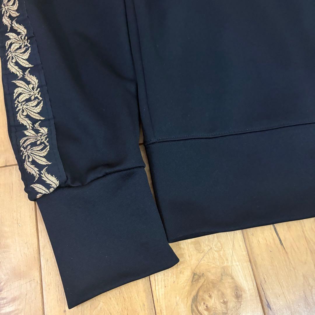 【美品】ドレストリップ 百式ジャージ 刺繍トラックジャケット 1 黒×金