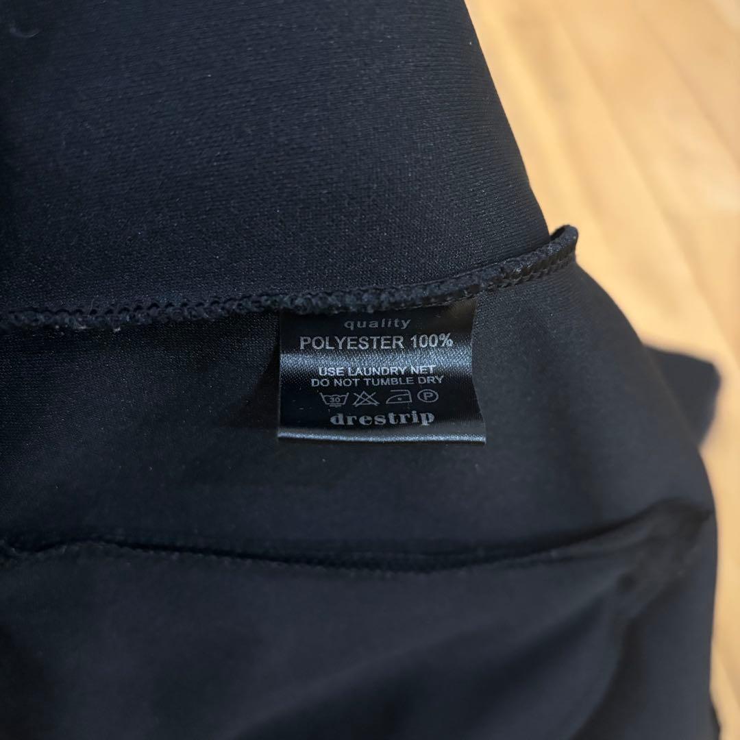 【美品】ドレストリップ 百式ジャージ 刺繍トラックジャケット 1 黒×金