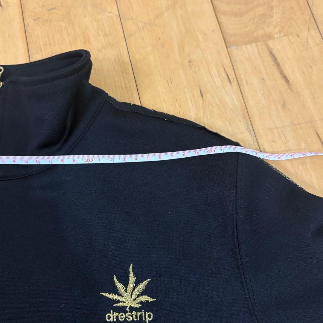【美品】ドレストリップ 百式ジャージ 刺繍トラックジャケット 1 黒×金