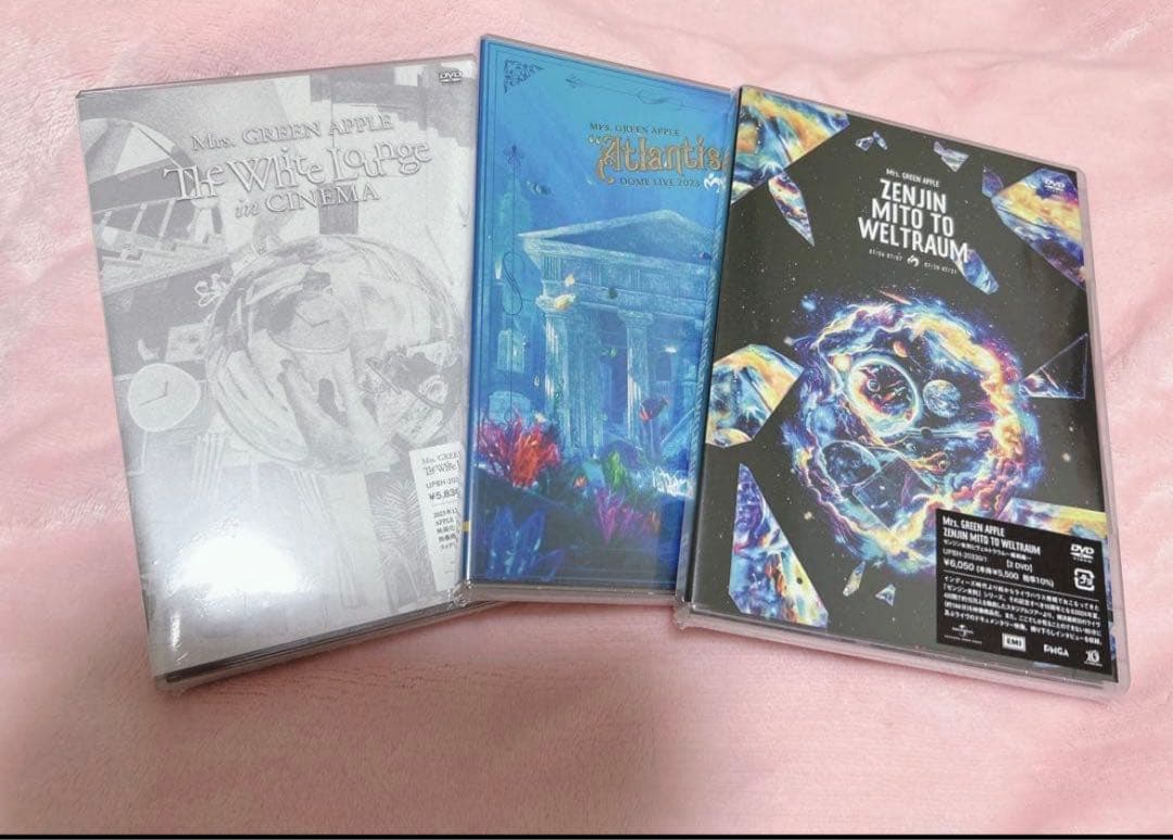 Mrs. GREEN APPLE LIVE DVD 3点 まとめ売り 値下げ❌