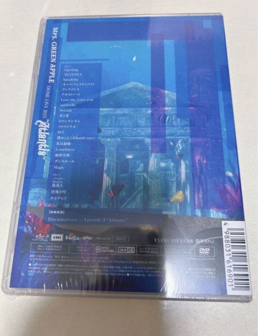 Mrs. GREEN APPLE LIVE DVD 3点 まとめ売り 値下げ❌
