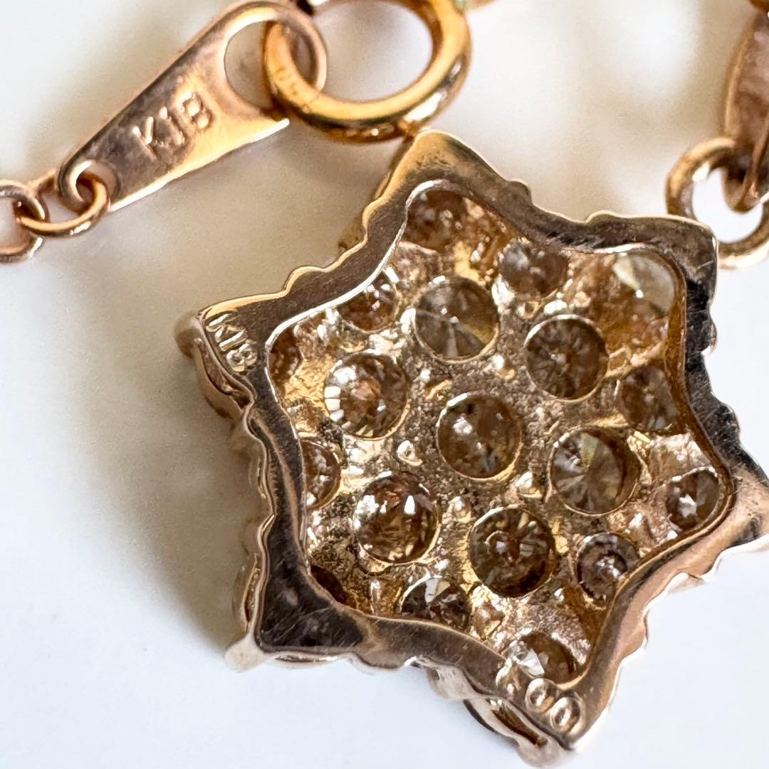 1ct♡天然ダイヤモンド ネックレス K18ダイヤ ペンダント 2.47g