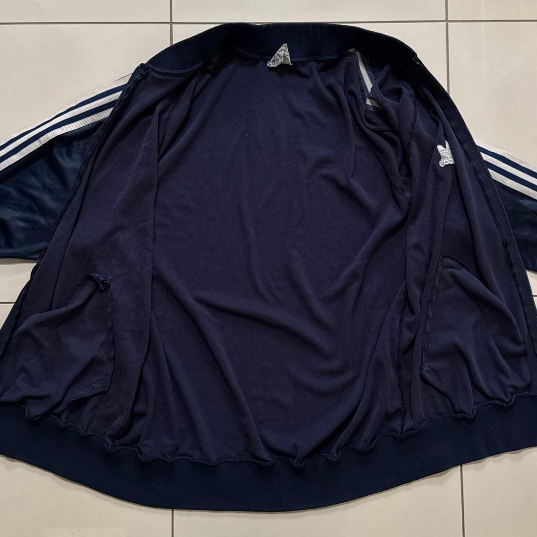 80's adidas ATP トラックジャケット ネイビー サイズL