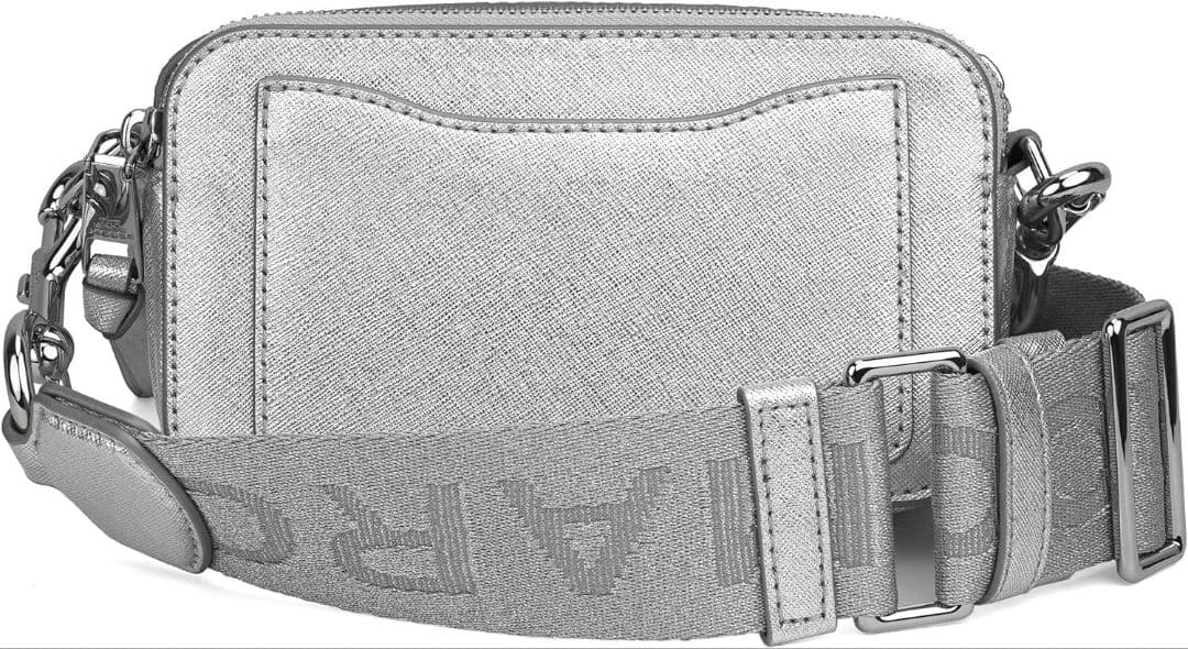 バッグ MARC JACOBS SNAPSHOT LLIC DTM SILVER
