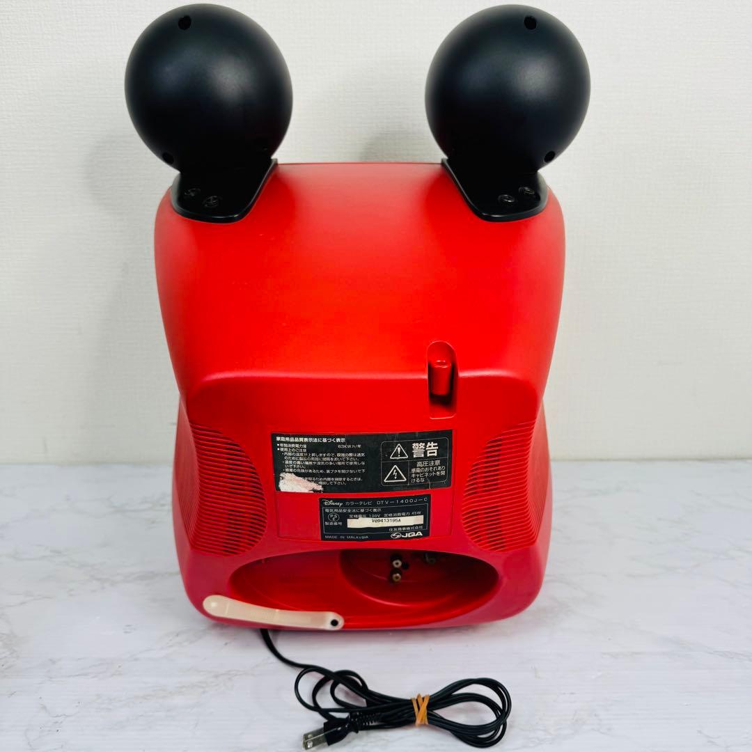 【希少・美品】Disney　ミッキーマウス型　ブラウン管テレビ　DVDプレーヤー