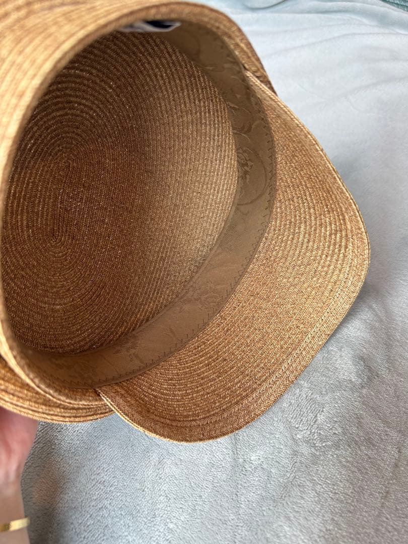 【CA4LA】アシンメトリーキャスケット/ベージュ