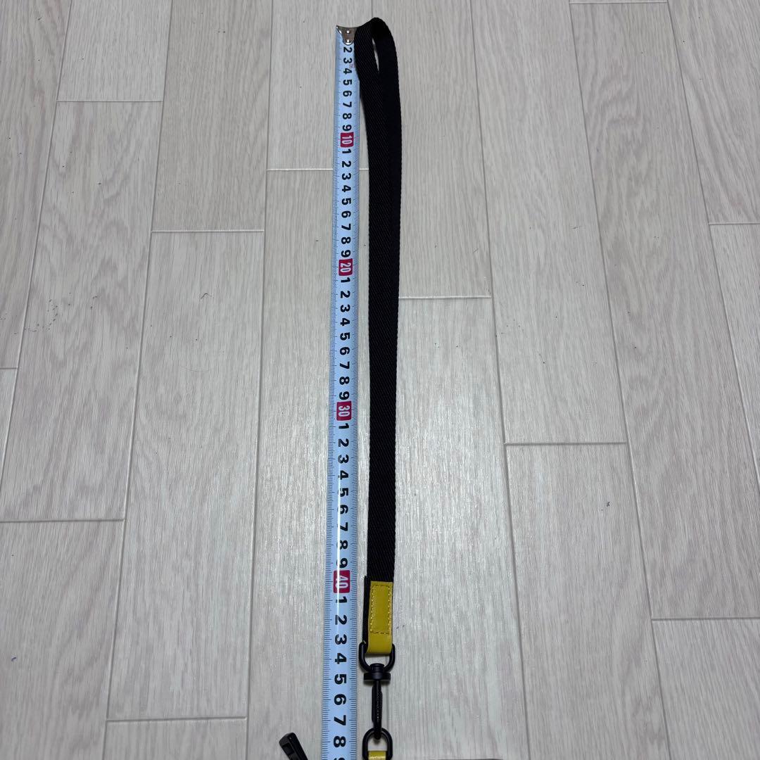 極美品 モンクレール　ウォレット　財布　パスケース　イエロー　4K27