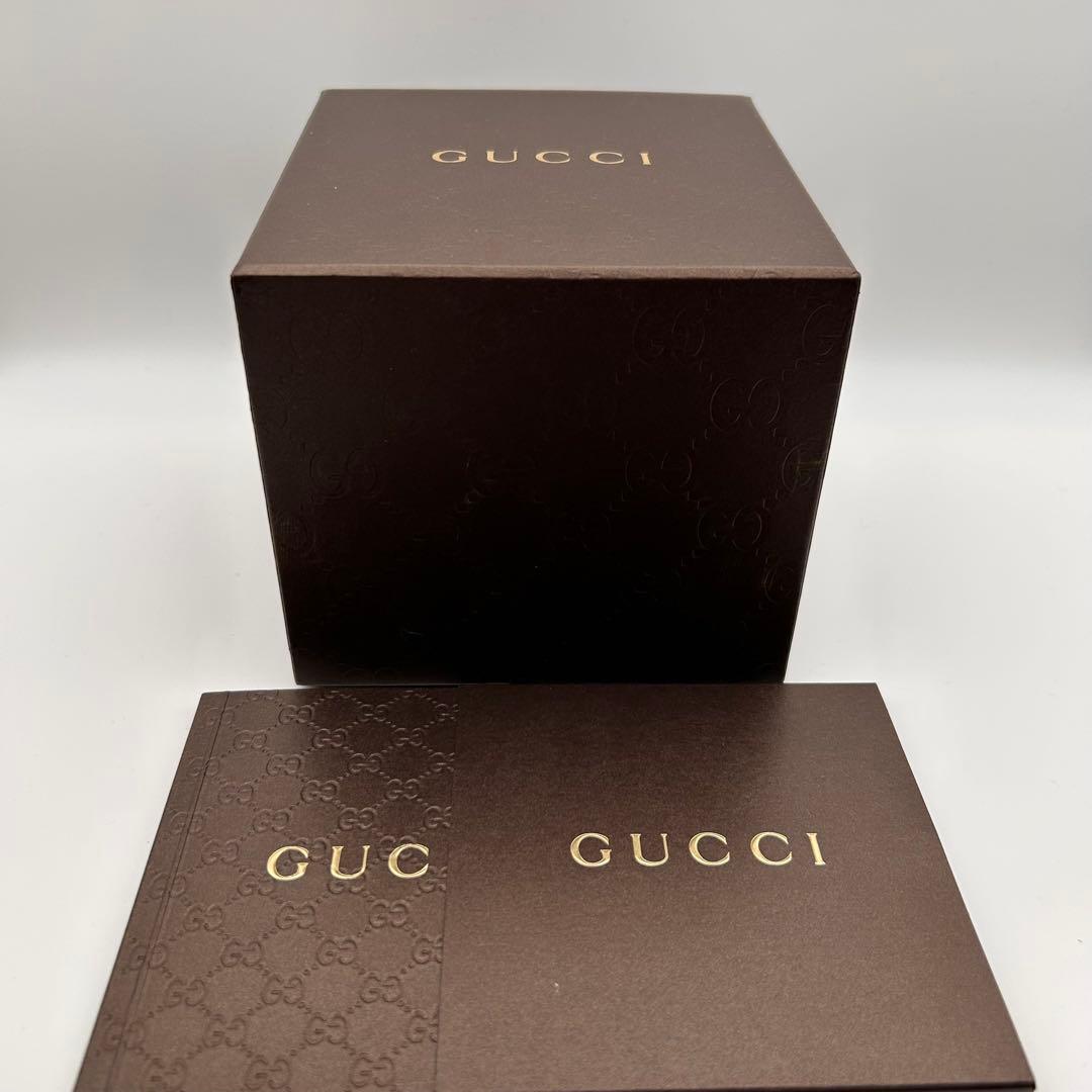 【箱有 新品電池 稼働】GUCCI 1500L GG ダイヤ バングルウォッチ