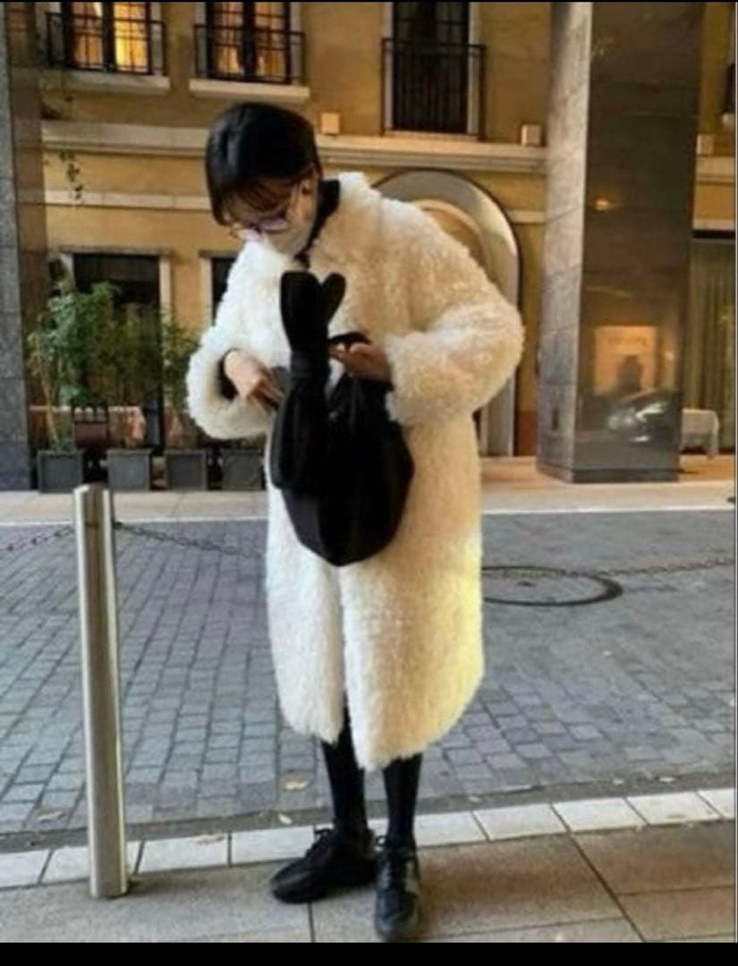 Bibiy アメリアファーコート　タグあり正規品