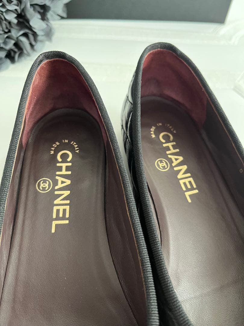 値下げ！【美 品】CHANELシャネル バレリーナ 36C（23cm）★正規品★