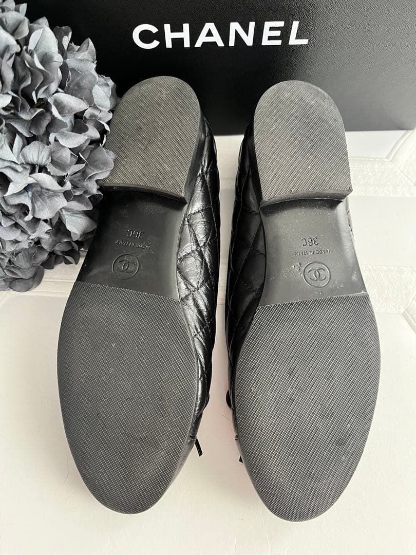 値下げ！【美 品】CHANELシャネル バレリーナ 36C（23cm）★正規品★