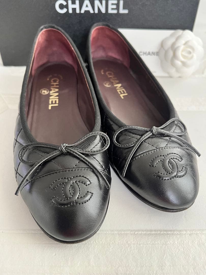 値下げ！【美 品】CHANELシャネル バレリーナ 36C（23cm）★正規品★