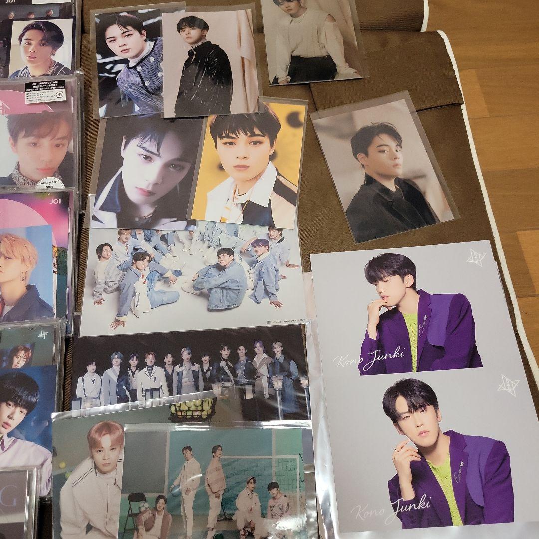 JO1、トレカ付、シングル&アルバムセット(ファンクラブ限定フォト&CD)新年値