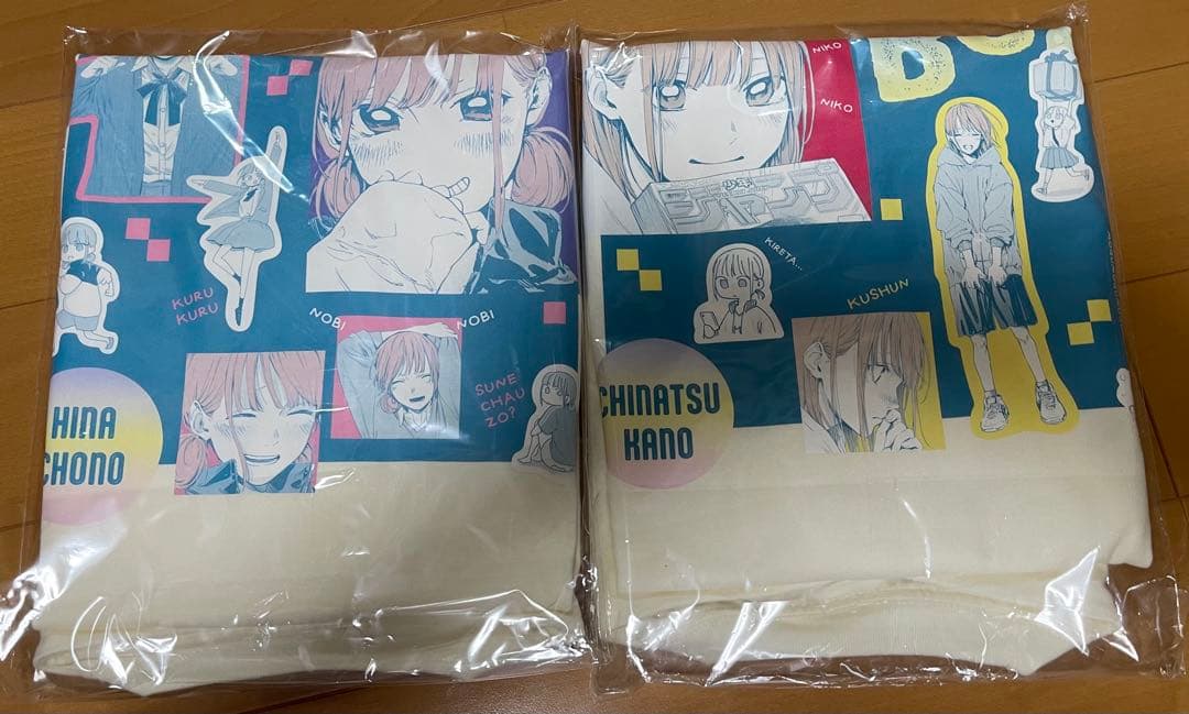 未開封アオのハコジャンプ応募者全員サービスグラフィックTシャツ　千夏　雛2種L寸