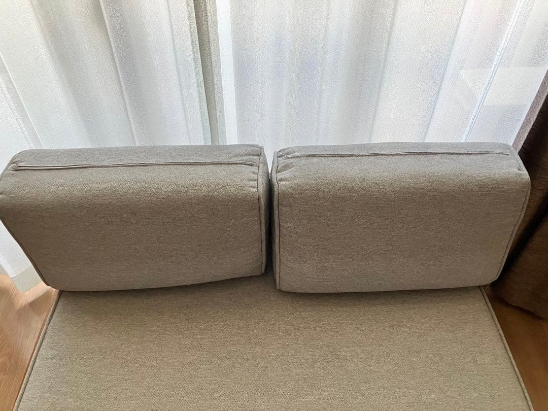 unico ALBERO アルベロ カバーリングソファ 2シーター　ブルーグレー