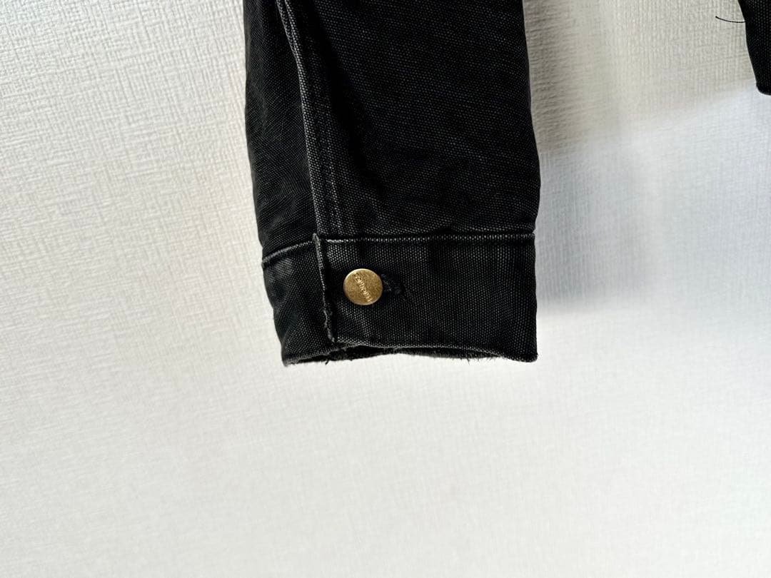 超超スペシャル 80s カーハート トラッカージャケット 46 ブラック 黒