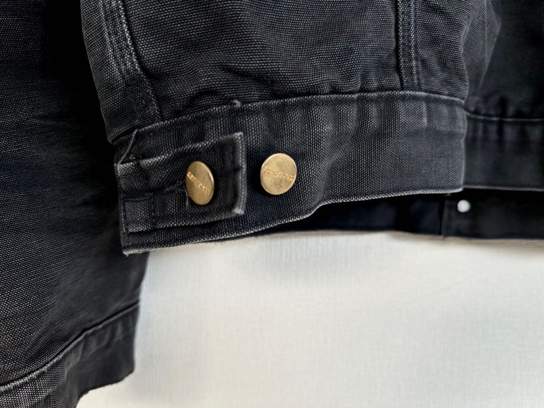 超超スペシャル 80s カーハート トラッカージャケット 46 ブラック 黒