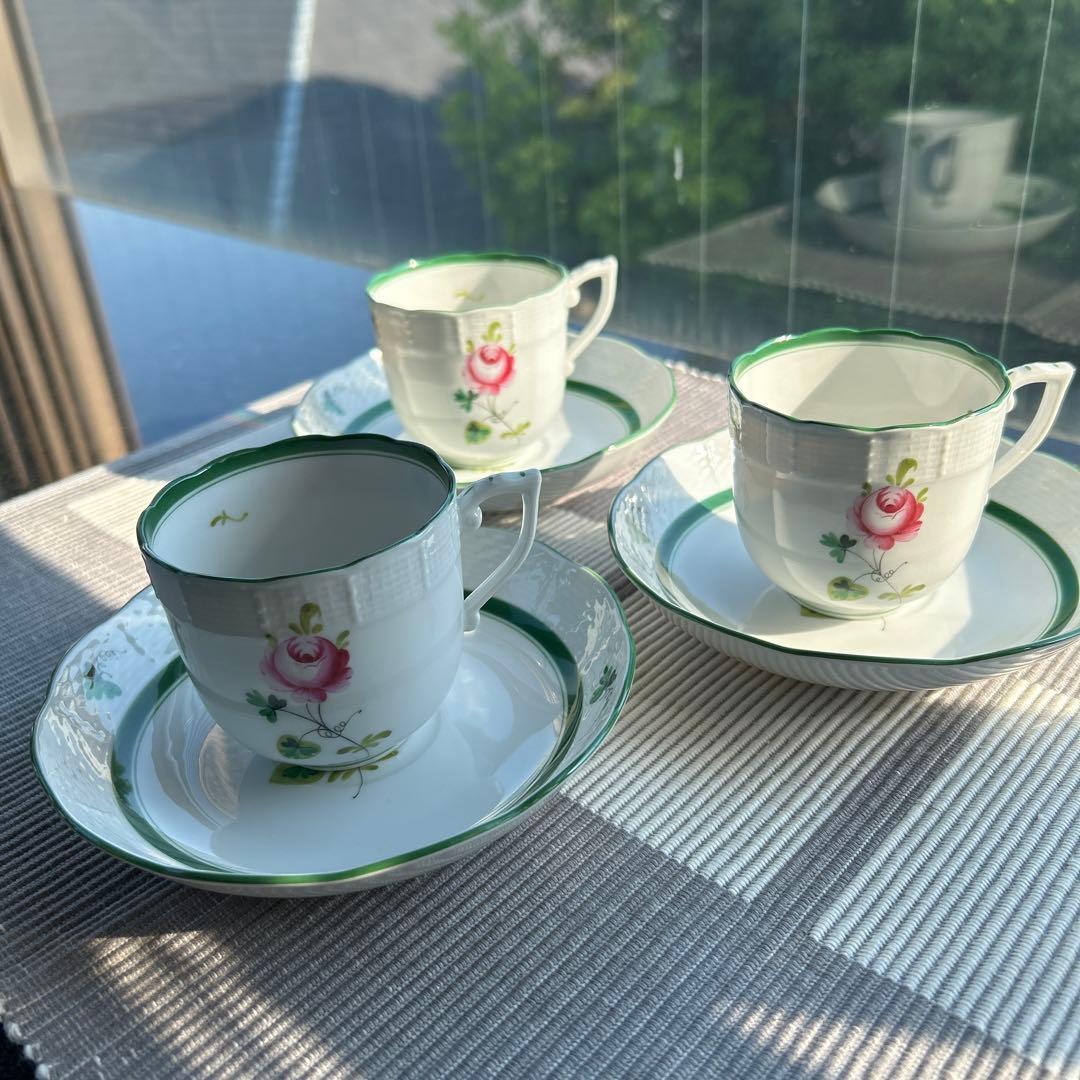 ヘレンド　コーヒーカップ3客