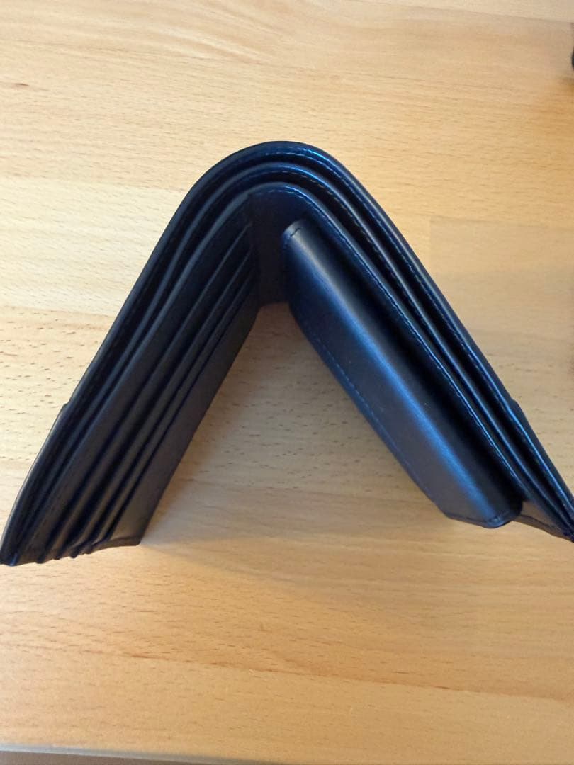 LOEWE ロエベ パズル バイフォールド ウォレット 黒 レザー二つ折り