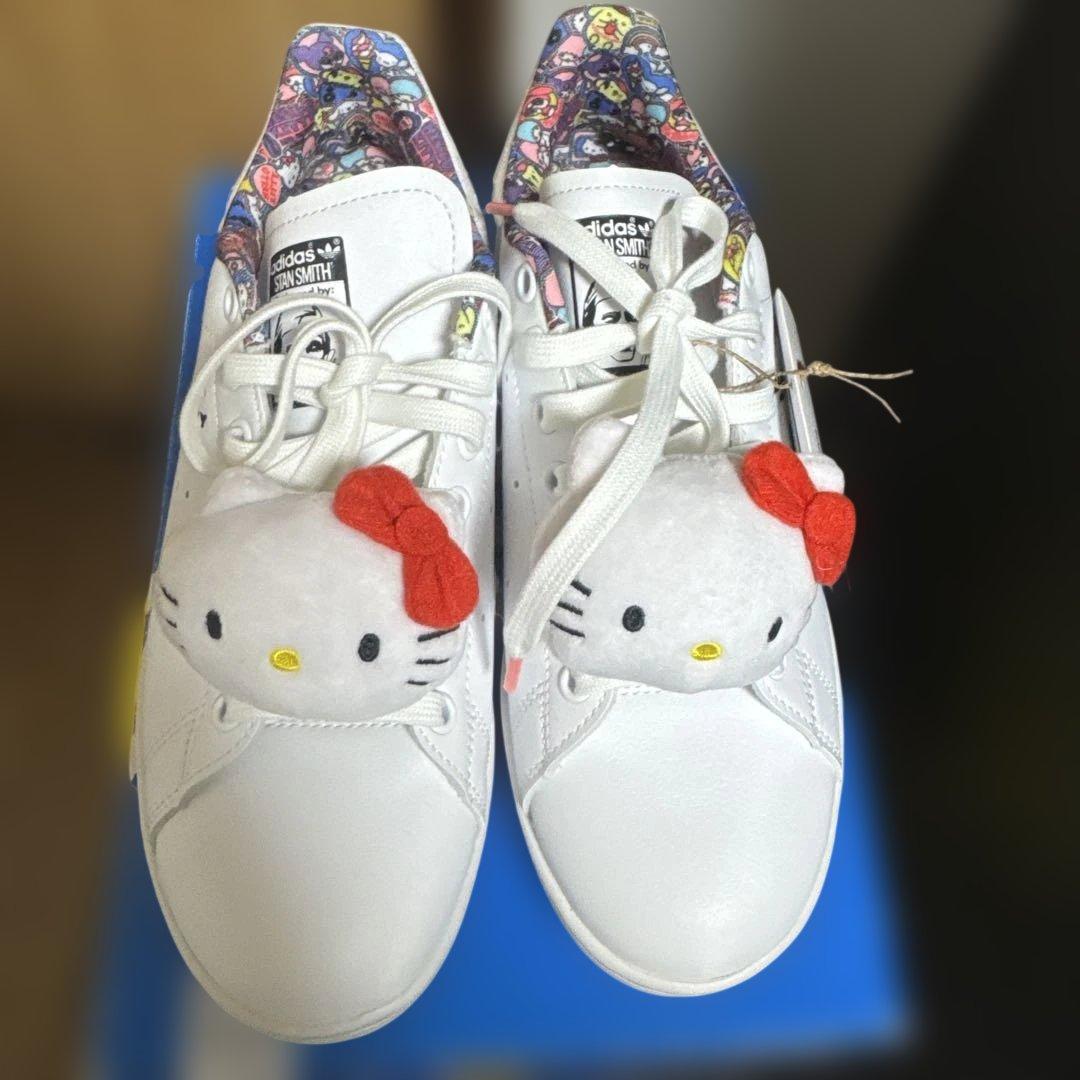 アディダス コラボスニーカー ハローキティ スタンスミス 新品 25cm