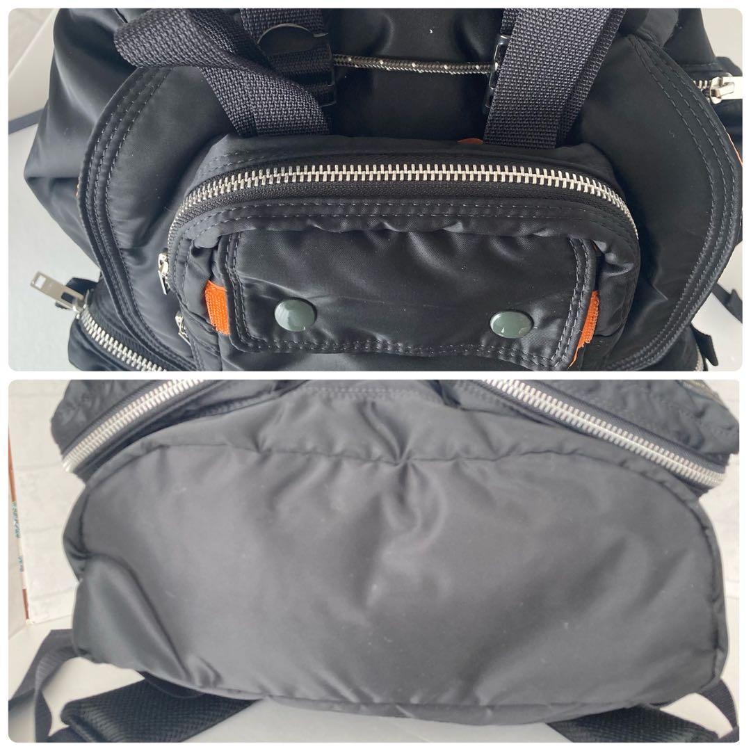 未使用級 新型 完売品 ポーター タンカー リュック ブラック XL