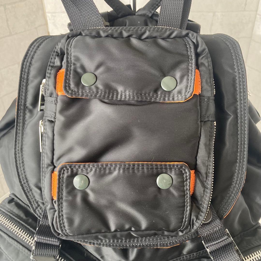 未使用級 新型 完売品 ポーター タンカー リュック ブラック XL