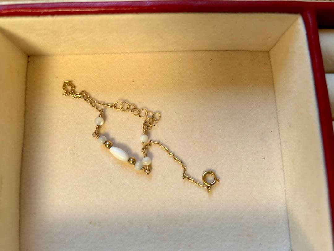 L*】様 生前整理　遺品整理　刻印ゴールドアクセサリーセット