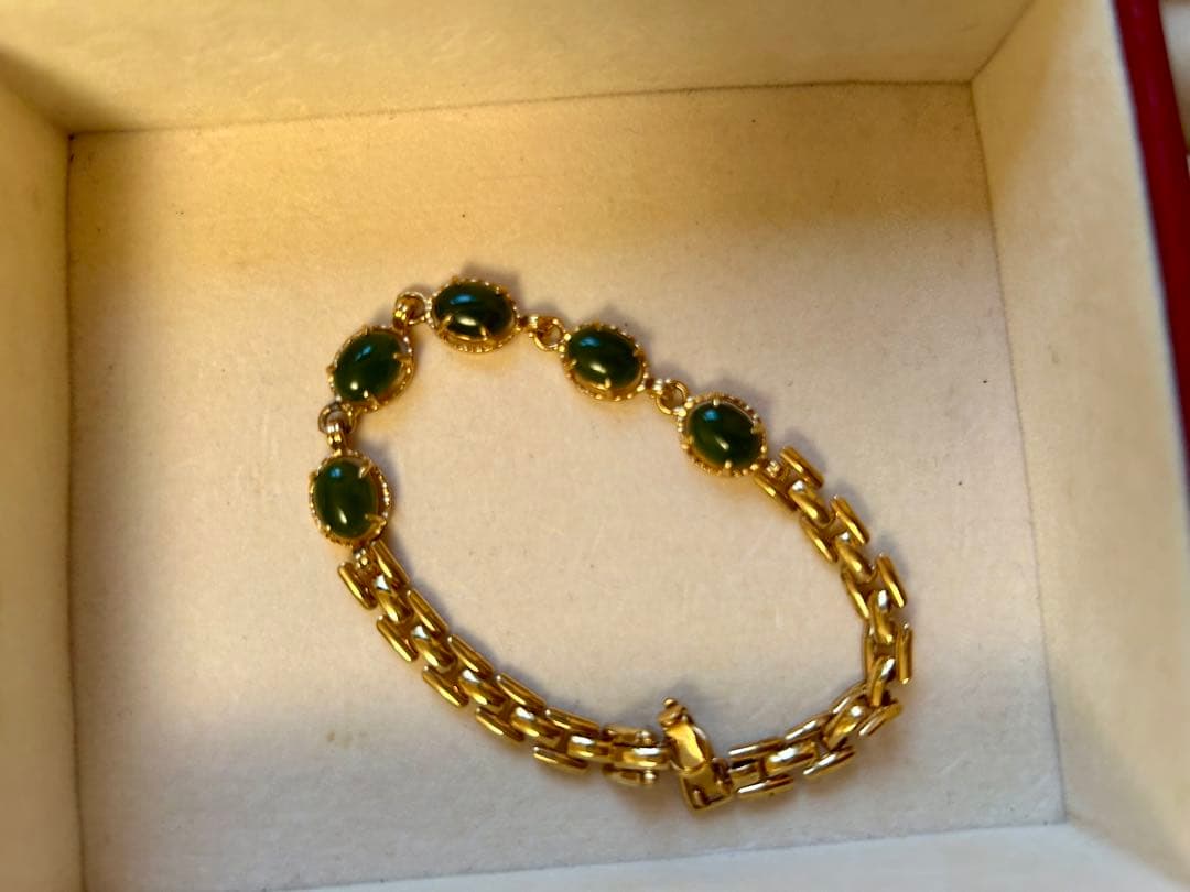 L*】様 生前整理　遺品整理　刻印ゴールドアクセサリーセット