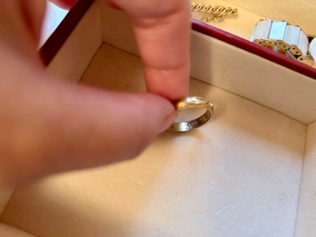 L*】様 生前整理　遺品整理　刻印ゴールドアクセサリーセット