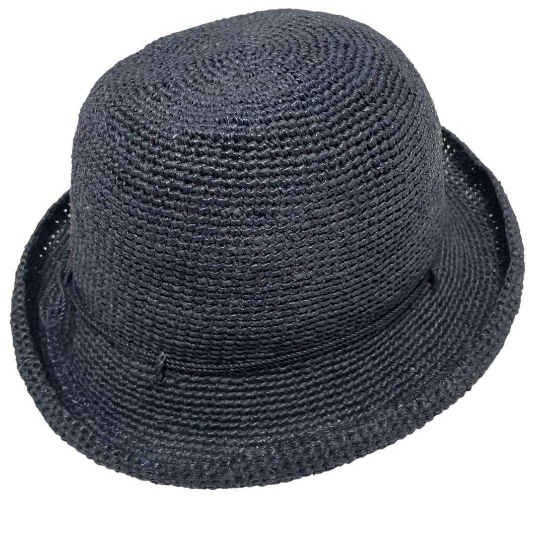 HELEN KAMINSKI ヘレンカミンスキー ストローハット 麦わら帽子 紺