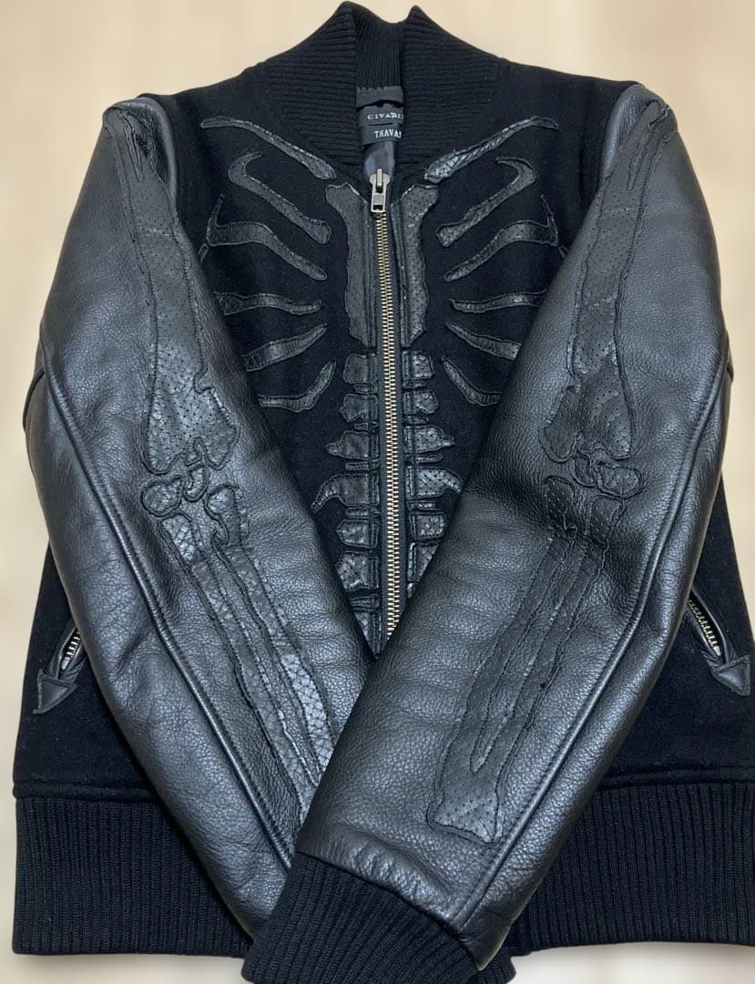 FUGA✖︎civarize✖︎travasトリプルコラボレザースタジャン44