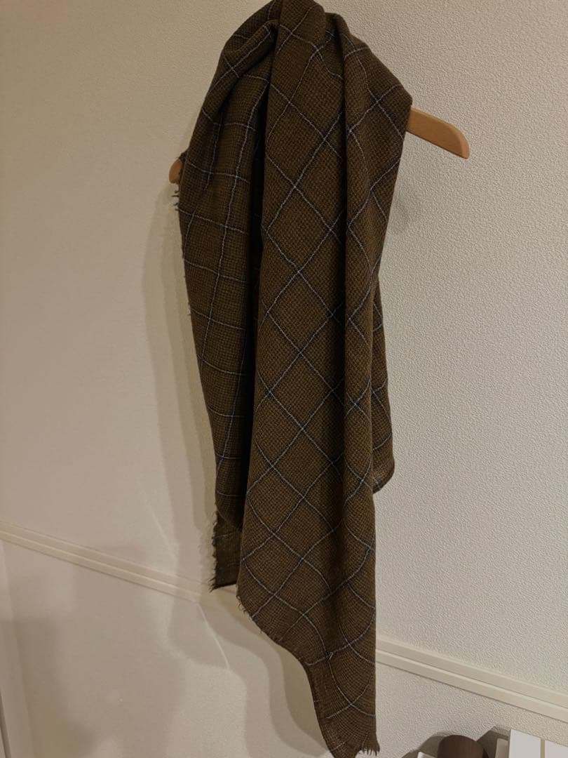 argue⭐︎ SQUARE WOOL GAUZE STOLE