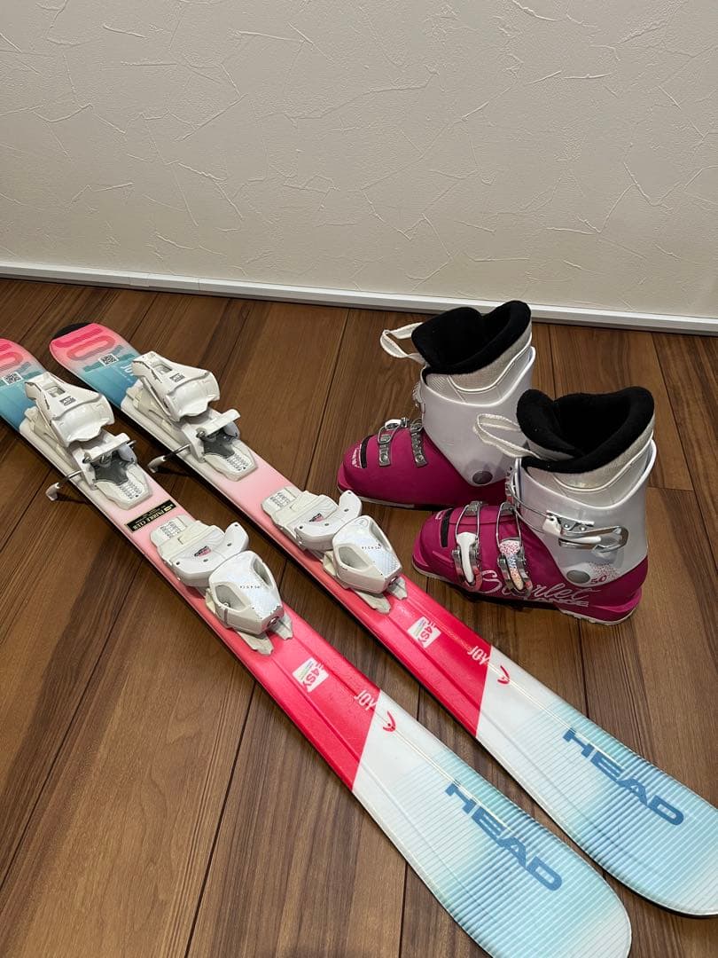 HEAD LANGE ジュニアスキーブーツセット★チューンナップ済み★