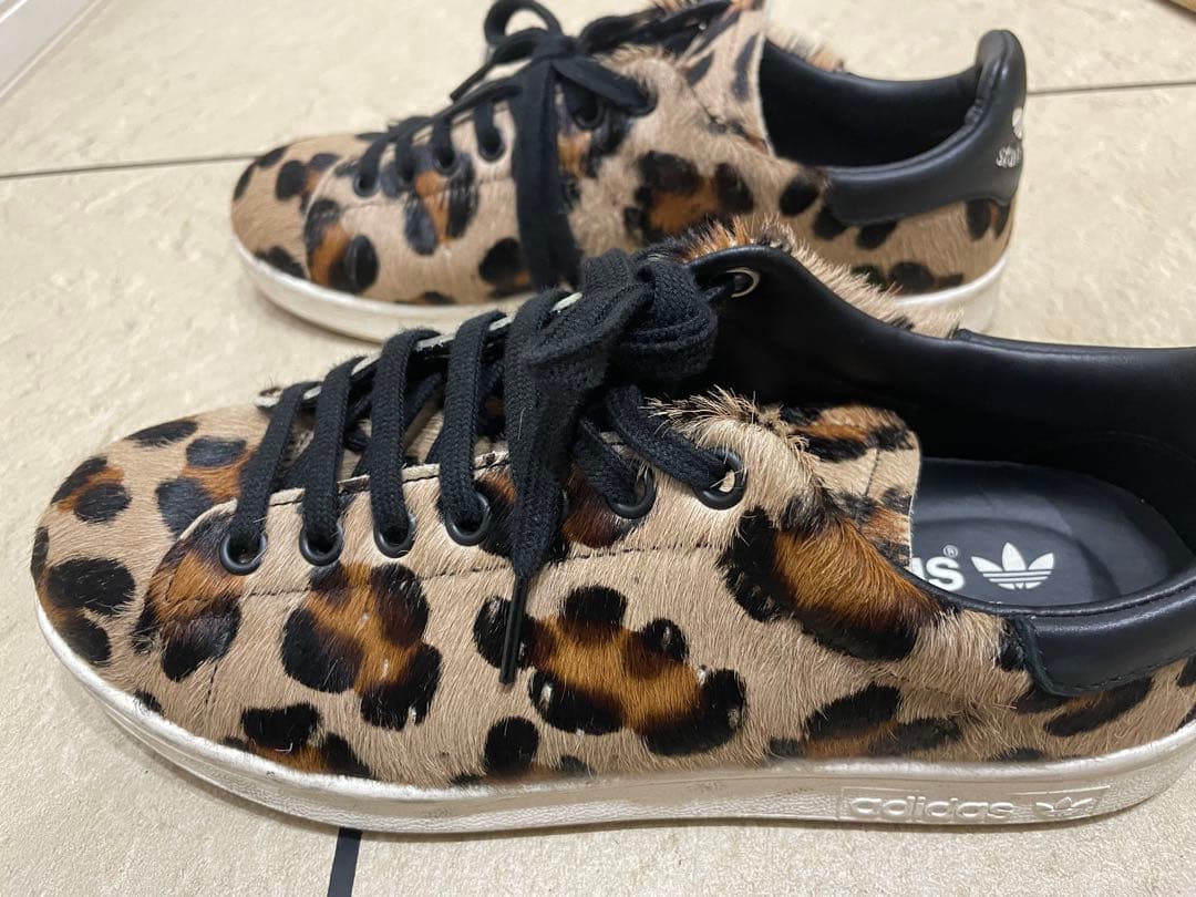 adidas Stan Smith 限定品レオパード柄 スニーカー 24cm