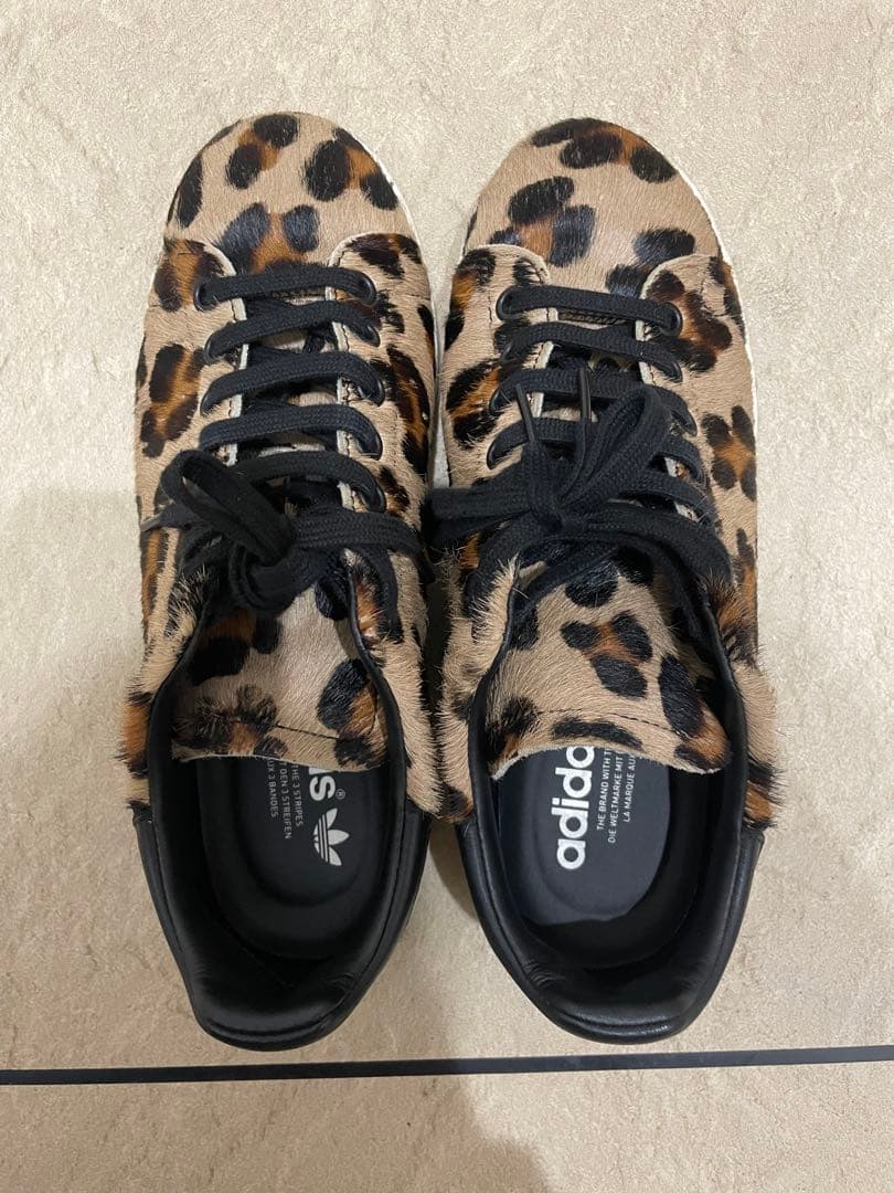 adidas Stan Smith 限定品レオパード柄 スニーカー 24cm