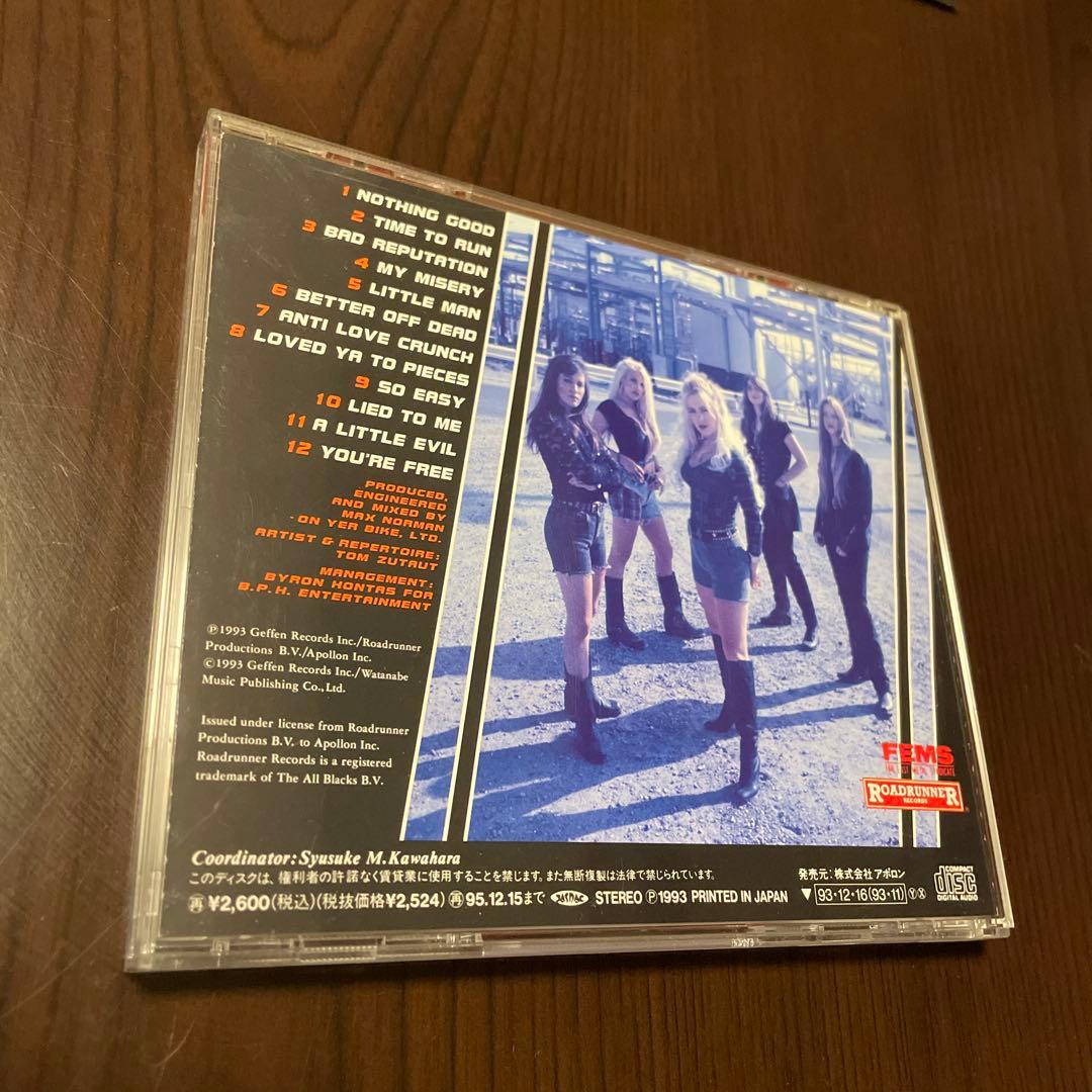 ファントムブルー CD ビルトトゥパフォーム ステッカー付 レア物LAメタル