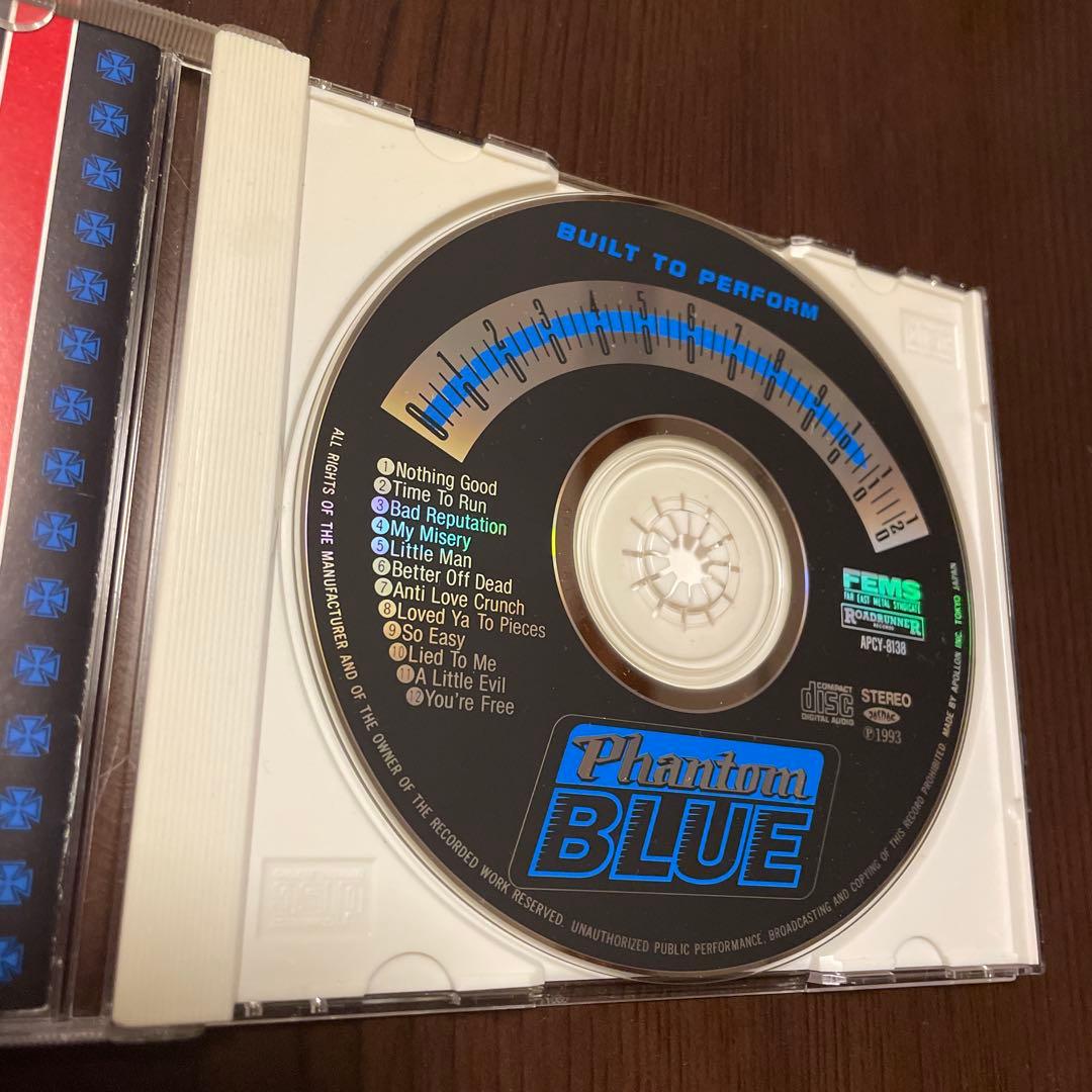 ファントムブルー CD ビルトトゥパフォーム ステッカー付 レア物LAメタル