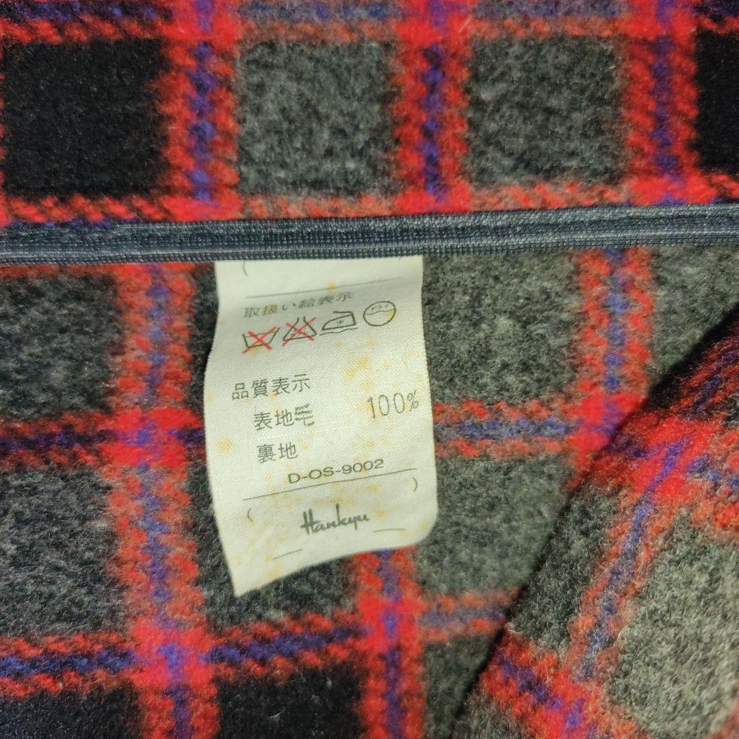 gloverall　グローバーオール　ダッフルコート　チェック　グレー　メンズ