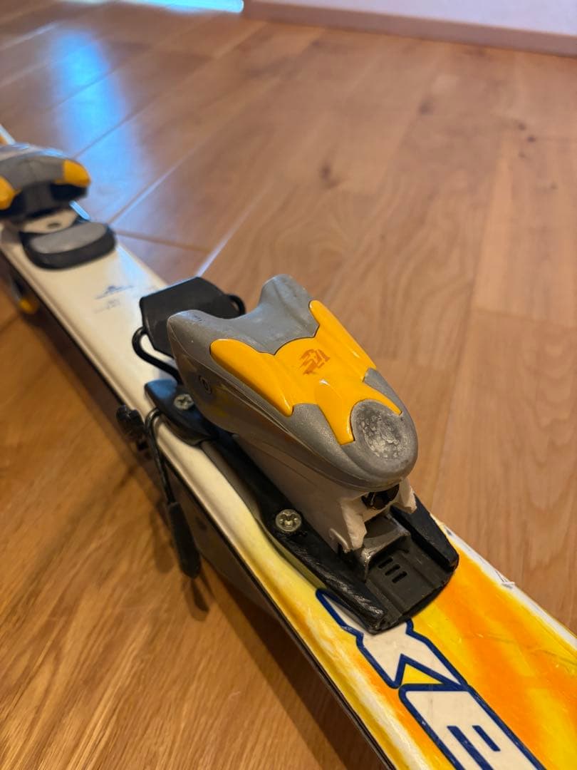 KAZAMAスキーセット イエロー/ピンク