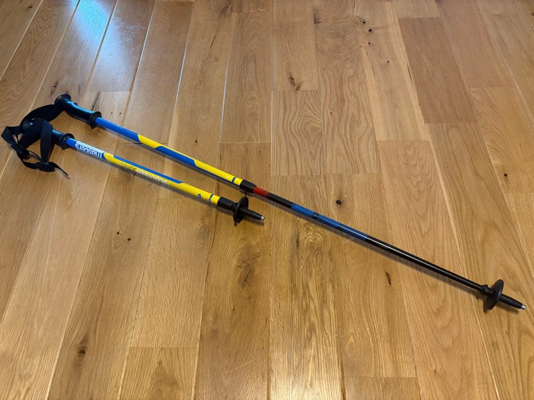 KAZAMAスキーセット イエロー/ピンク