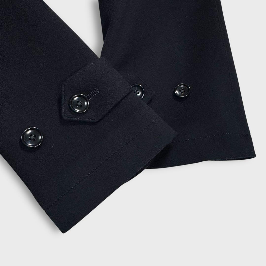 L 近年 極美品 シップス ロロピアーナ ロングコート ネイビー 23AW